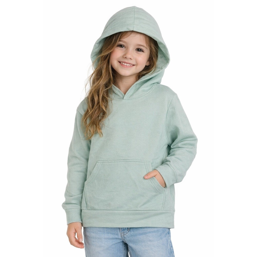 Cat Jack Light Green Pullover Hoodie Super Soft Sweatshirt Kids Size Med 8